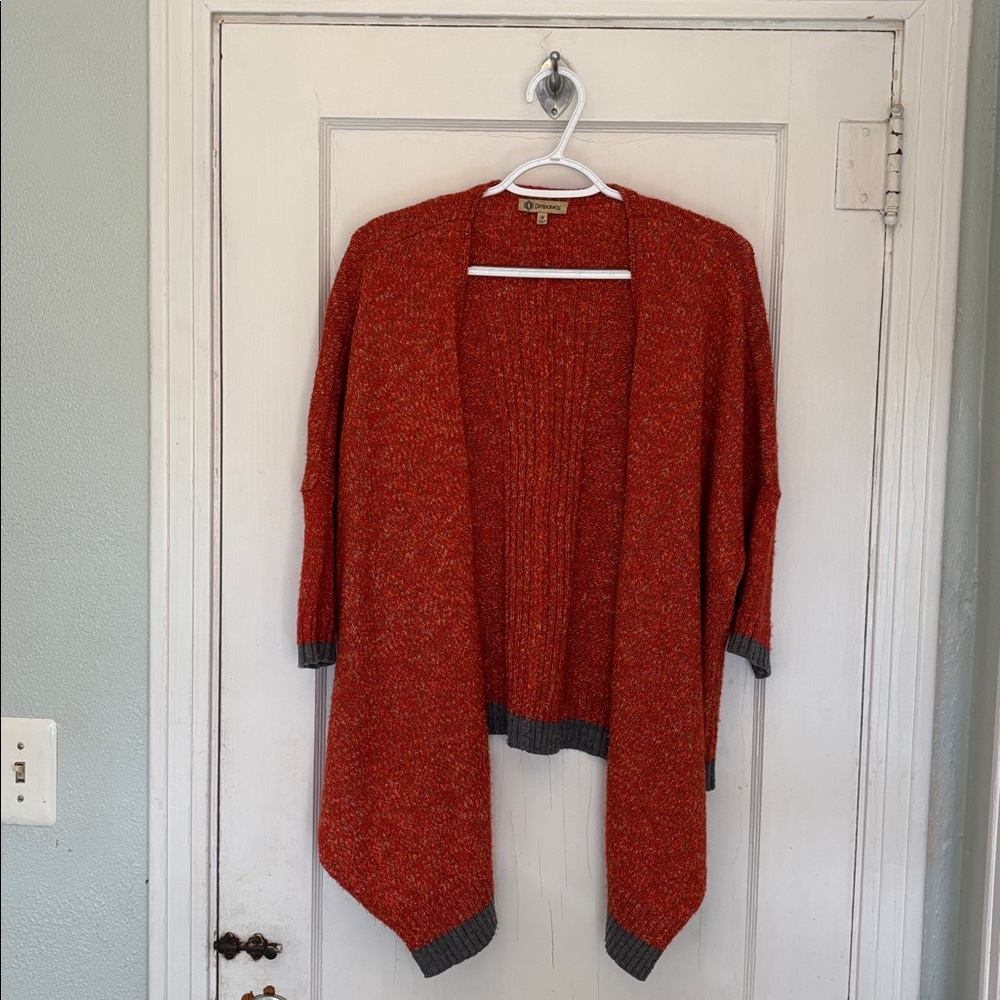 Democracy Vibrant Orange Knit Sweater